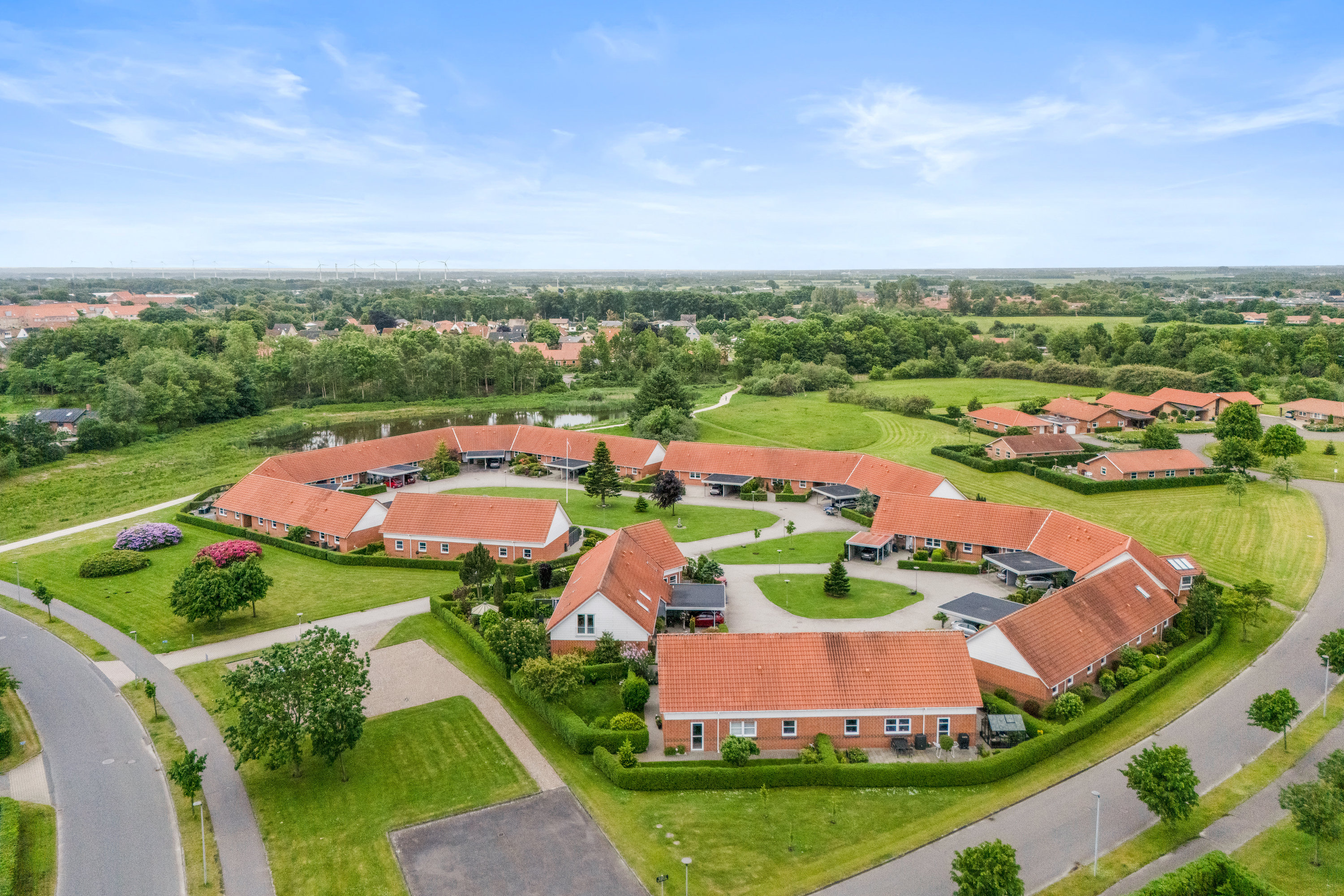 Rækkehus på Vestskoven 53 9700 Brønderslev.