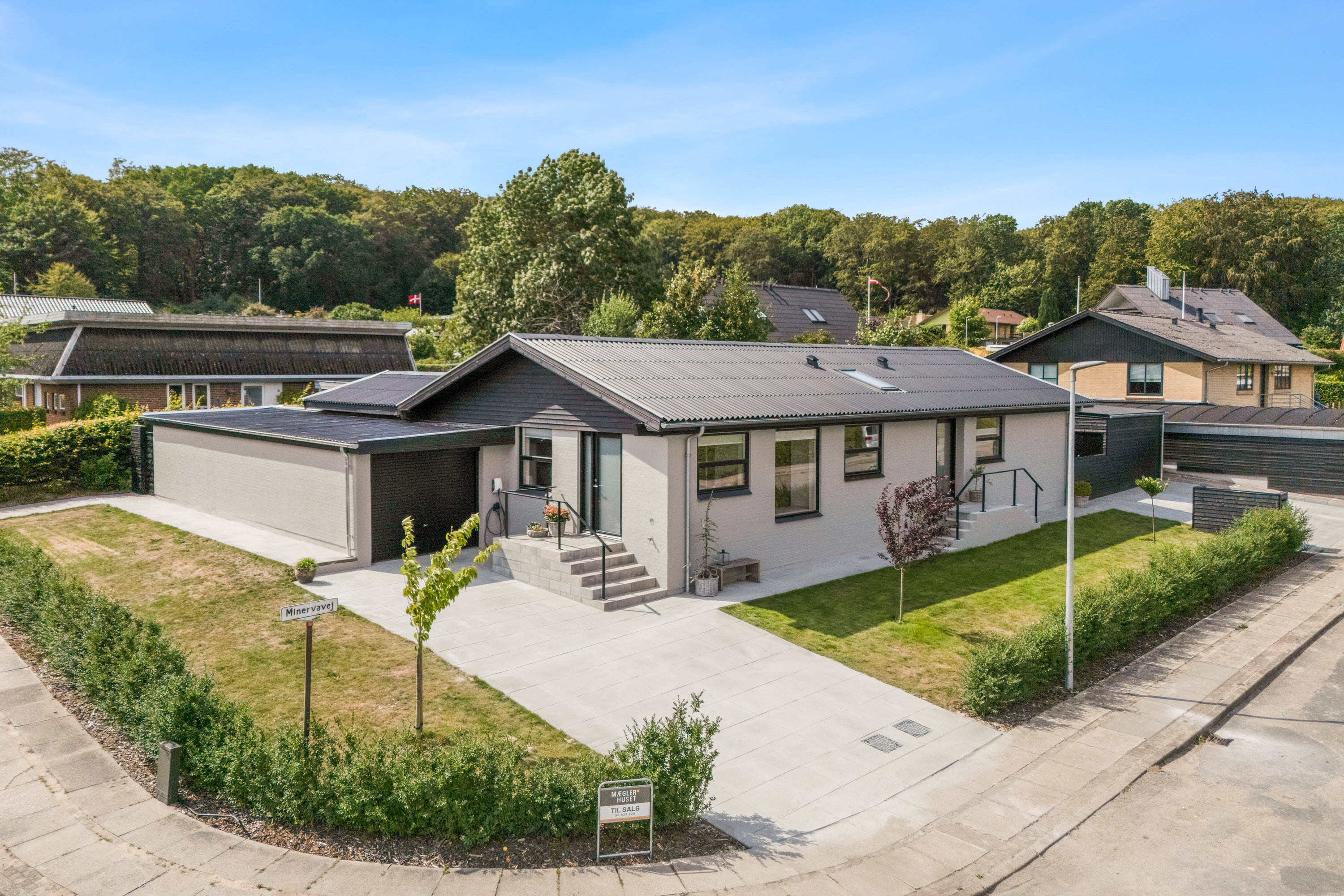 Villa på Minervavej 1 9310 Vodskov.