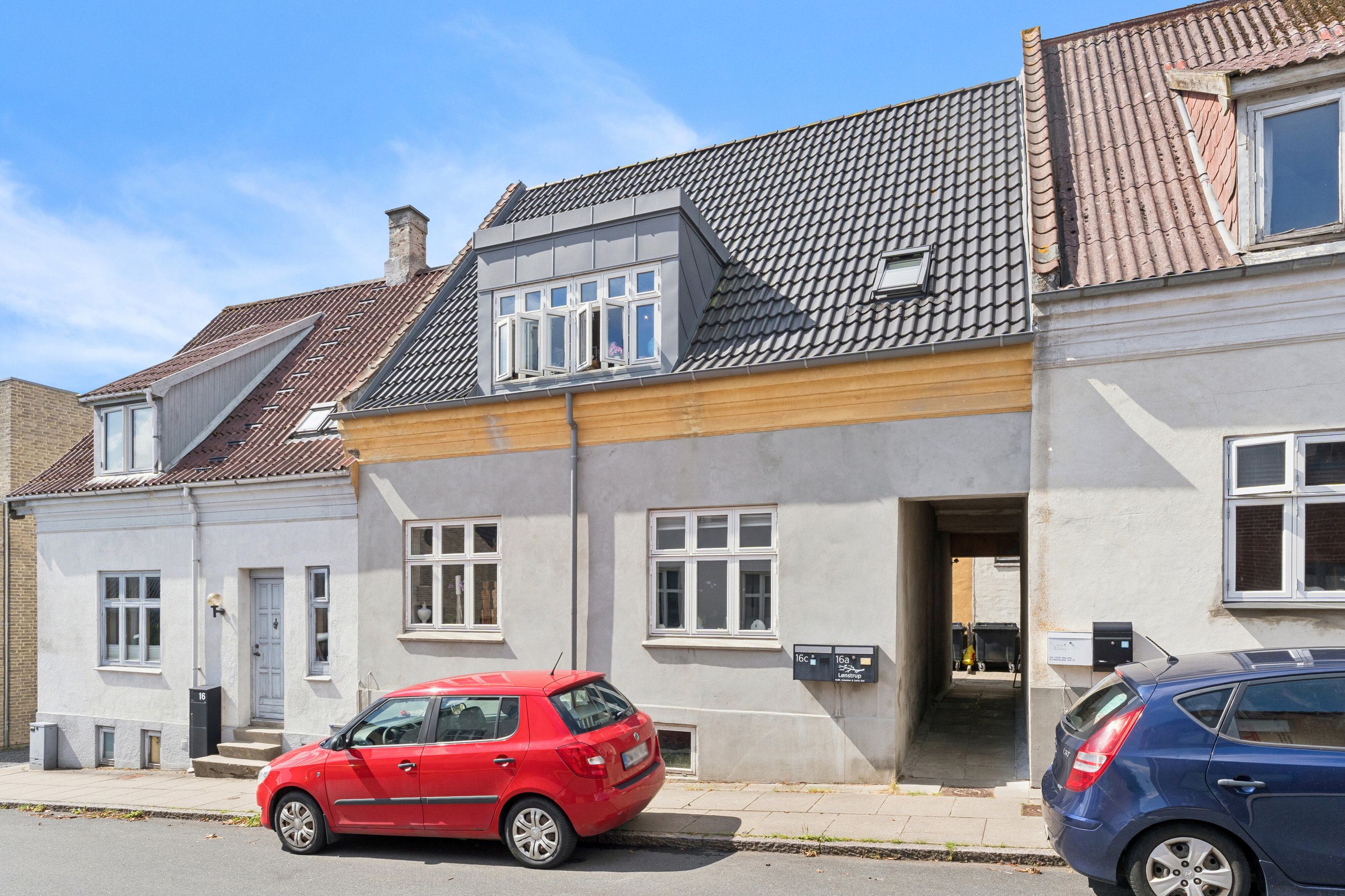 Rækkehus på Klüwersgade 16A 8600 Silkeborg.